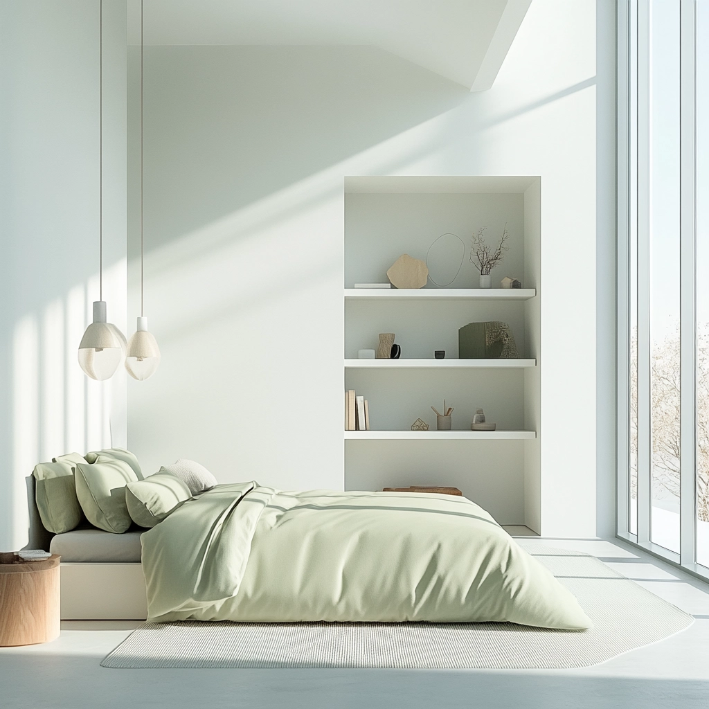 green farmhouse bedroom ideas 38