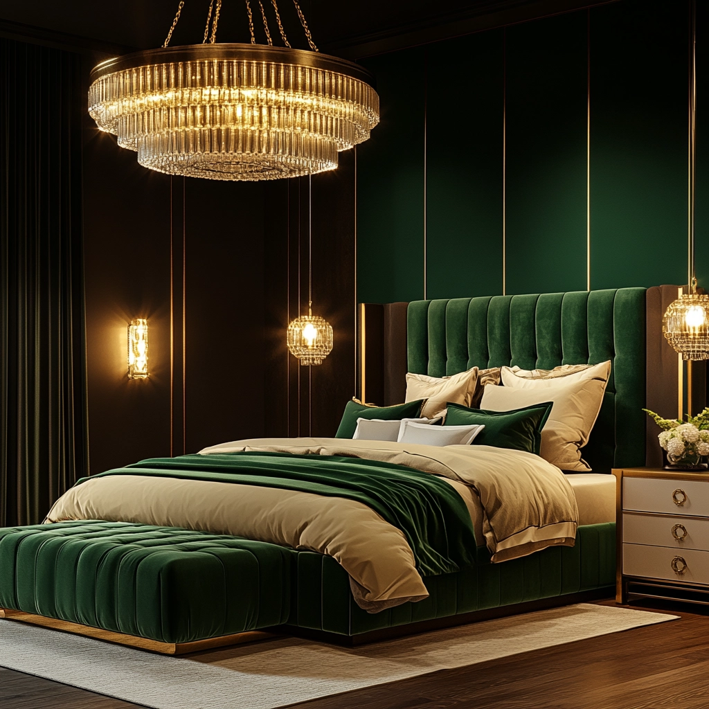 green farmhouse bedroom ideas 46