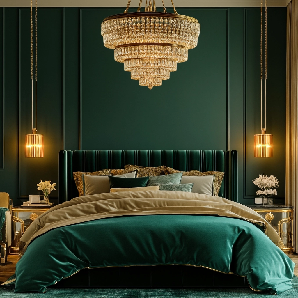 green farmhouse bedroom ideas 48