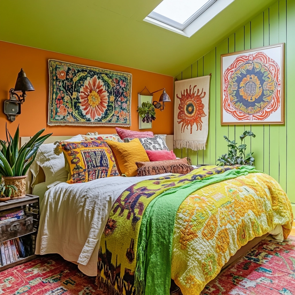 green farmhouse bedroom ideas 70