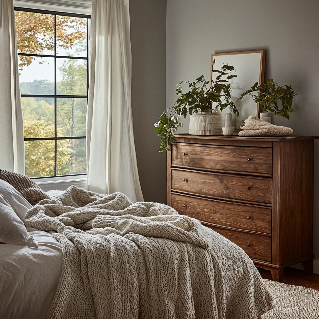 grey farmhouse bedroom 10