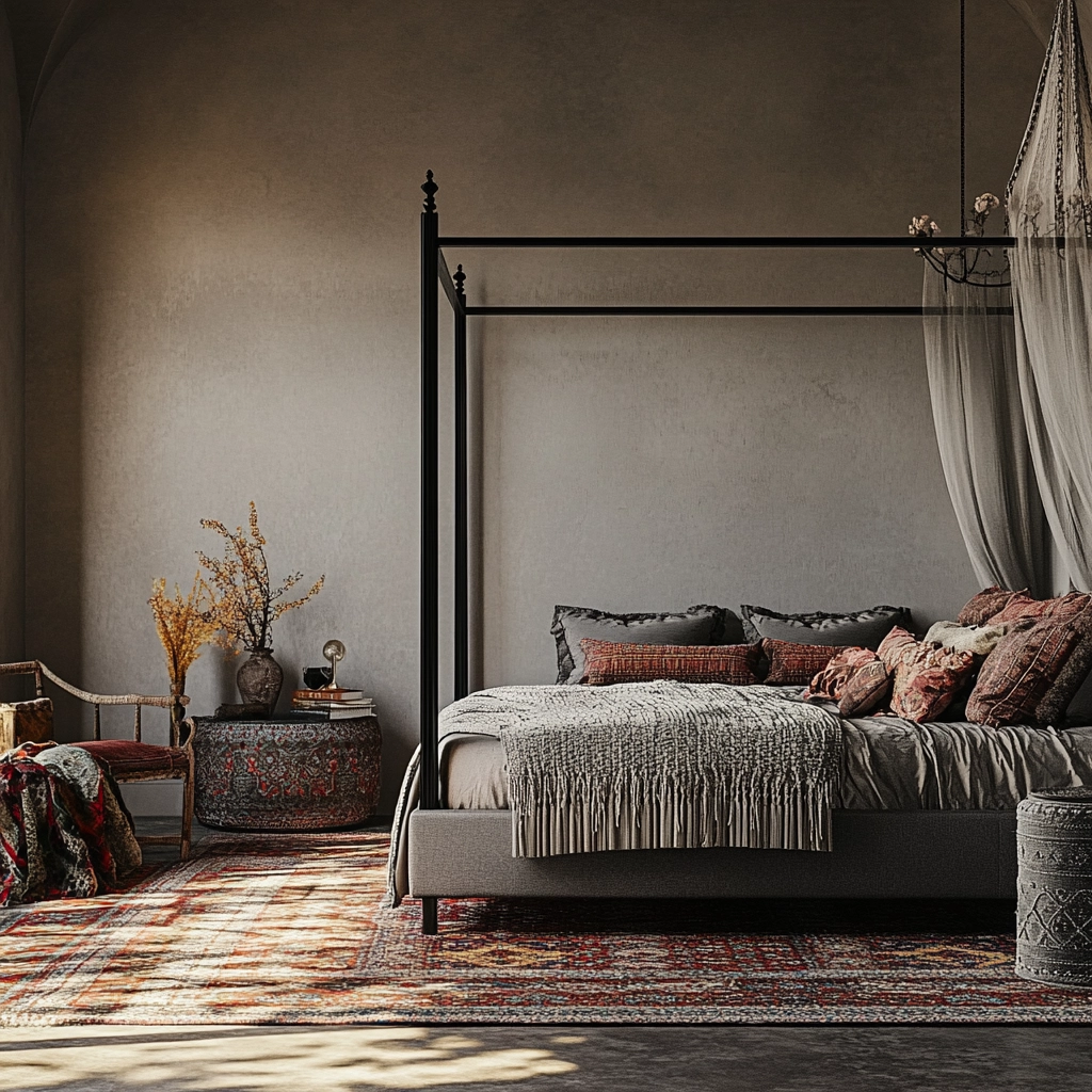 grey farmhouse bedroom 16