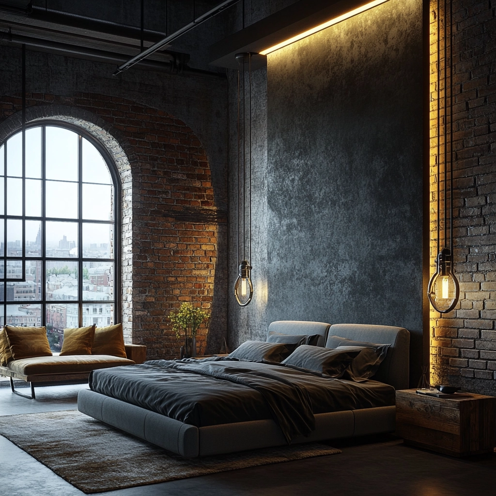 grey farmhouse bedroom 17