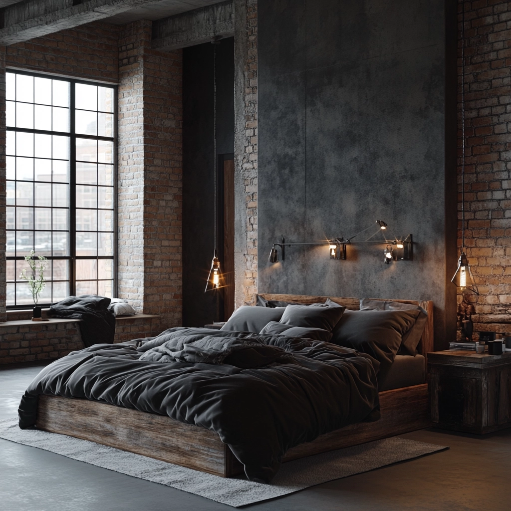 grey farmhouse bedroom 18
