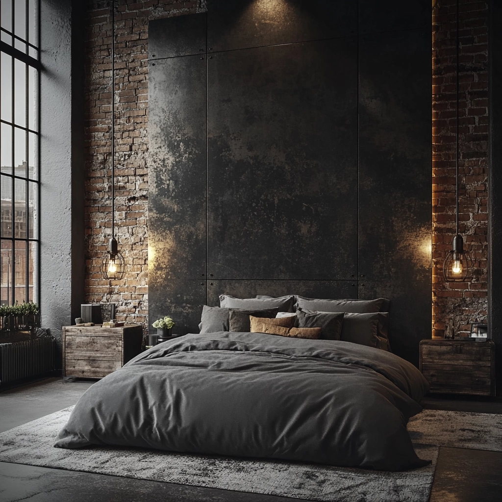grey farmhouse bedroom 20