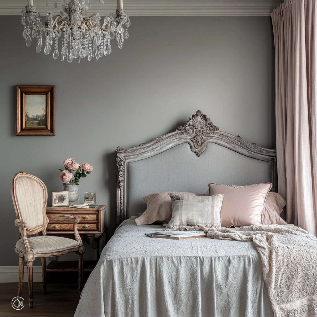 grey farmhouse bedroom 22