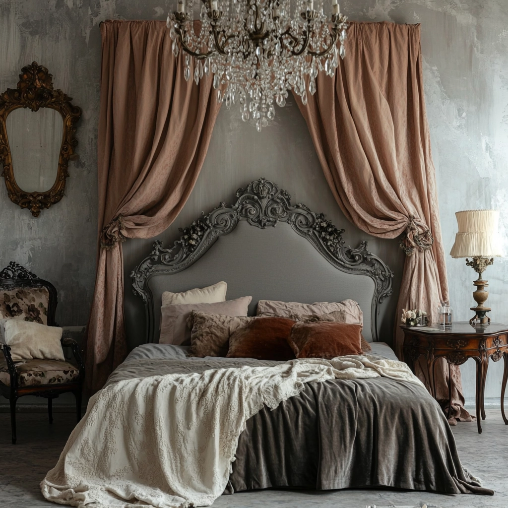 grey farmhouse bedroom 23