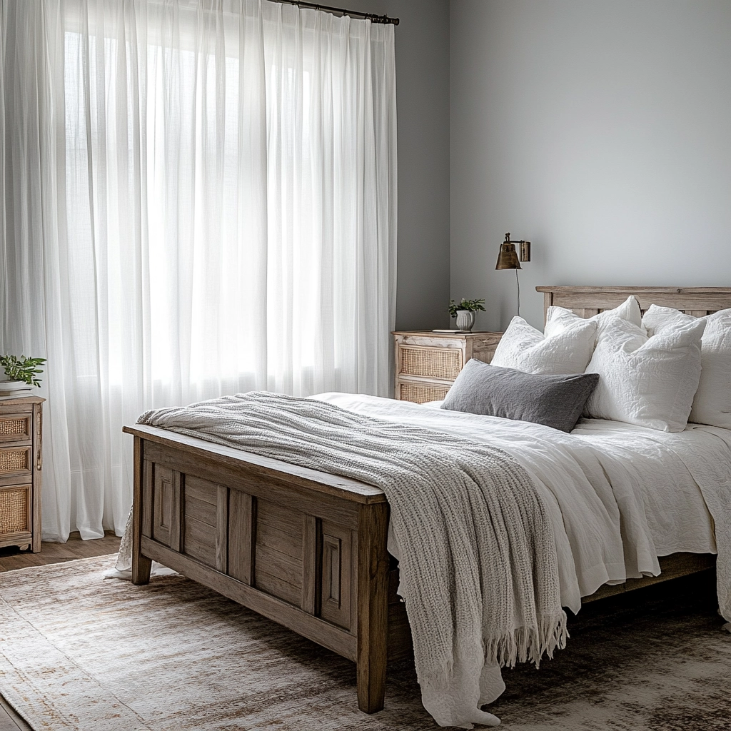 grey farmhouse bedroom 3