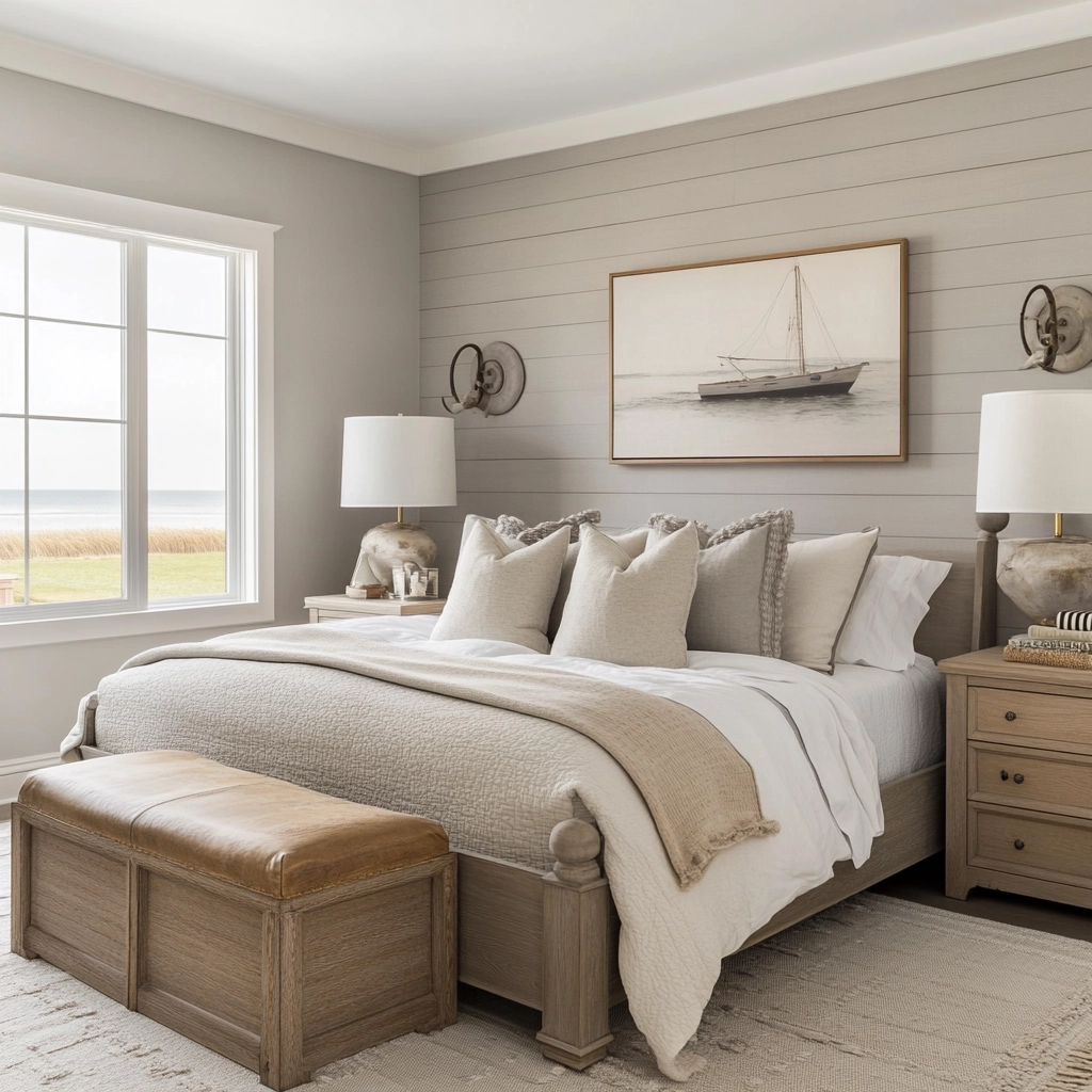 grey farmhouse bedroom 31