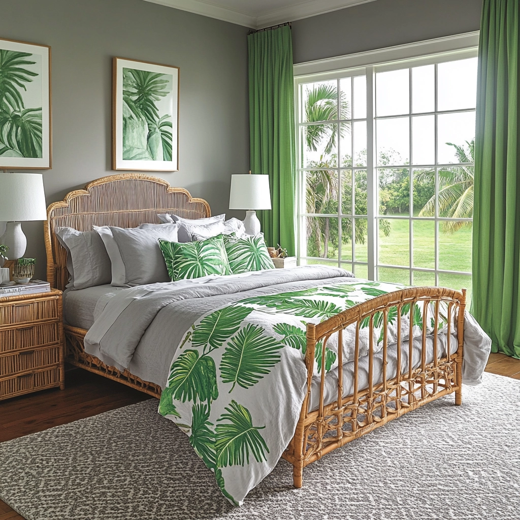 grey farmhouse bedroom 34
