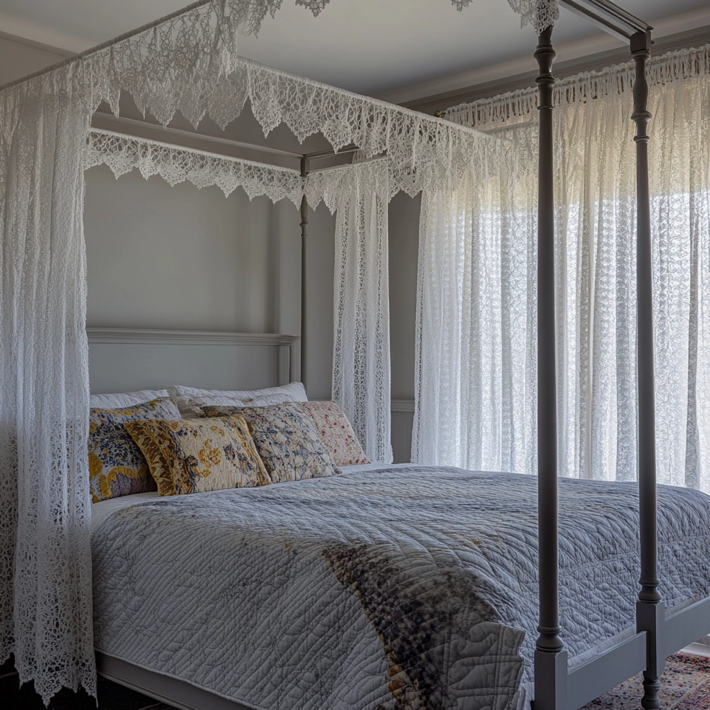 grey farmhouse bedroom 42