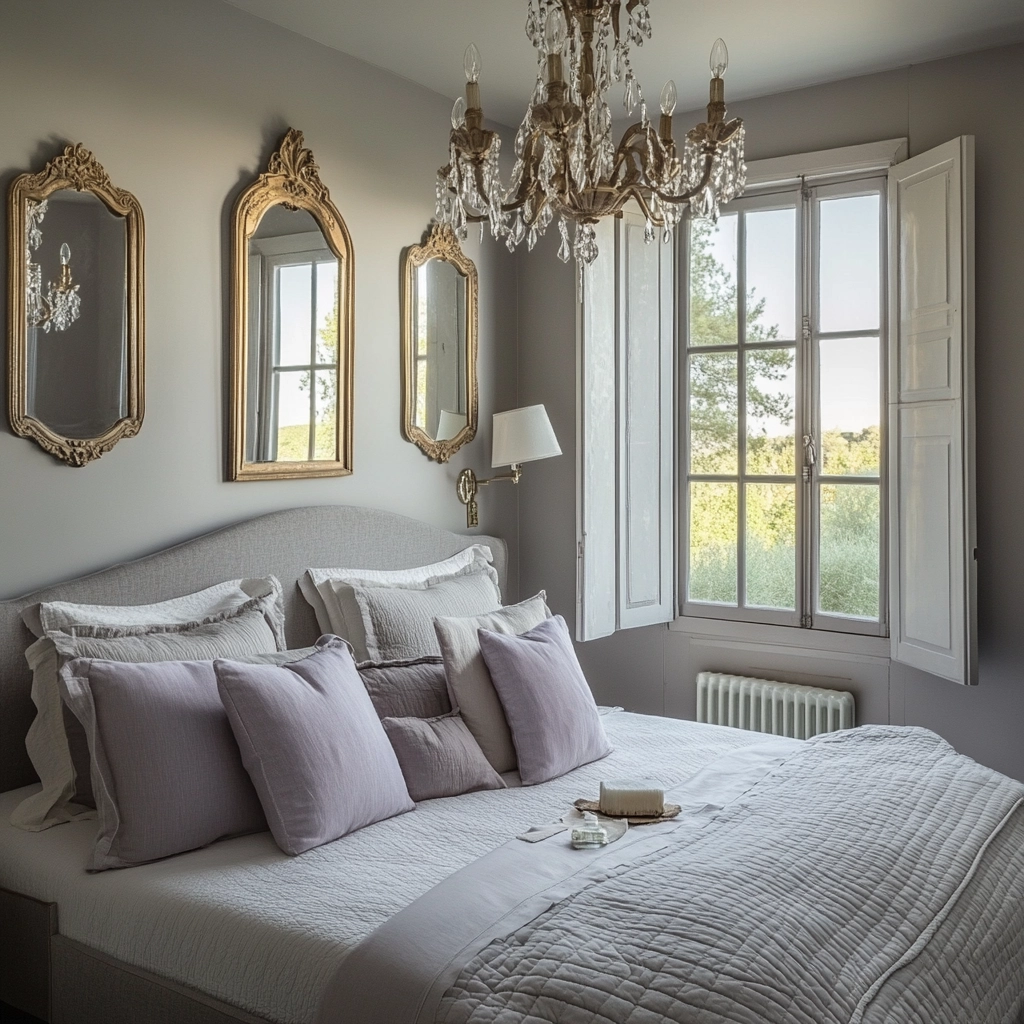 grey farmhouse bedroom 55