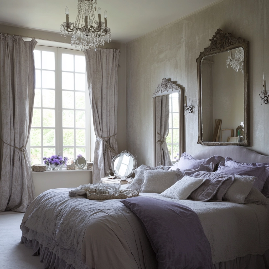 grey farmhouse bedroom 56