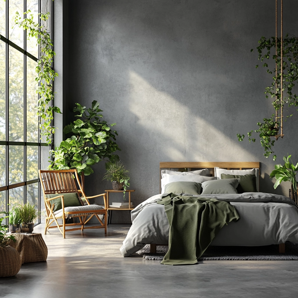 grey farmhouse bedroom 60