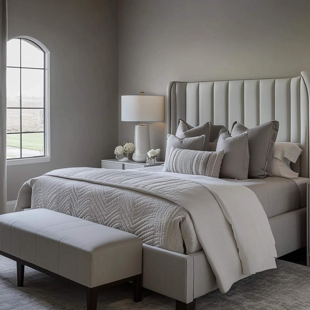 grey farmhouse bedroom 61