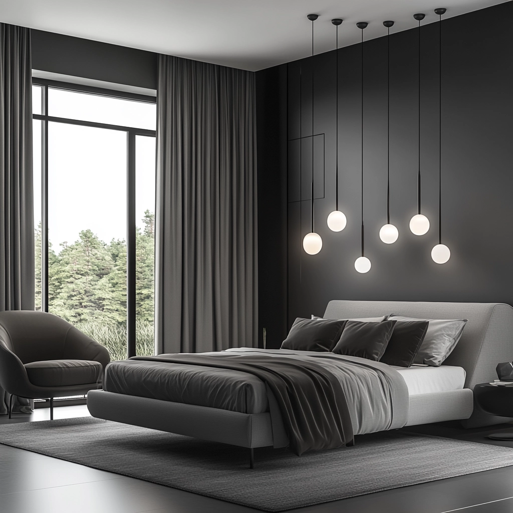grey farmhouse bedroom 67