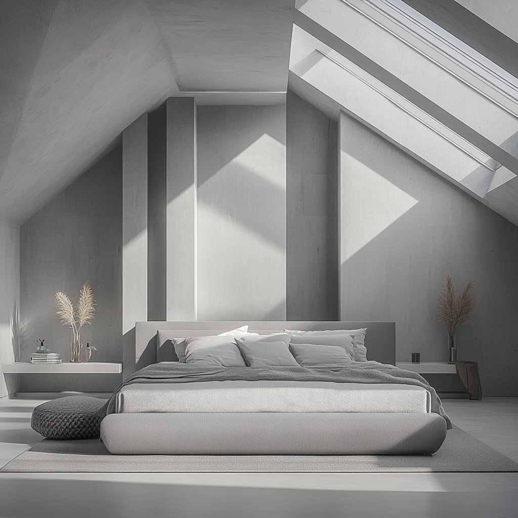 grey farmhouse bedroom 73