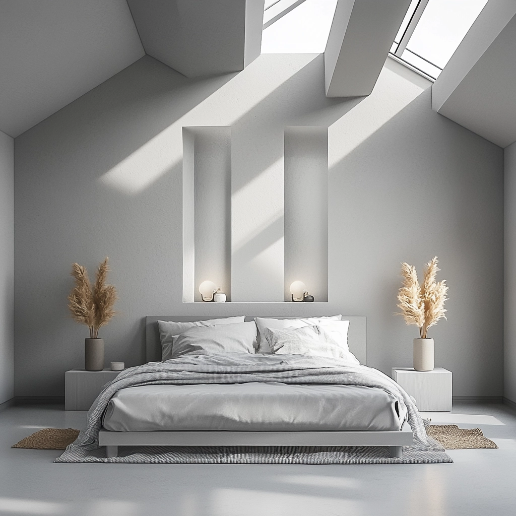 grey farmhouse bedroom 75