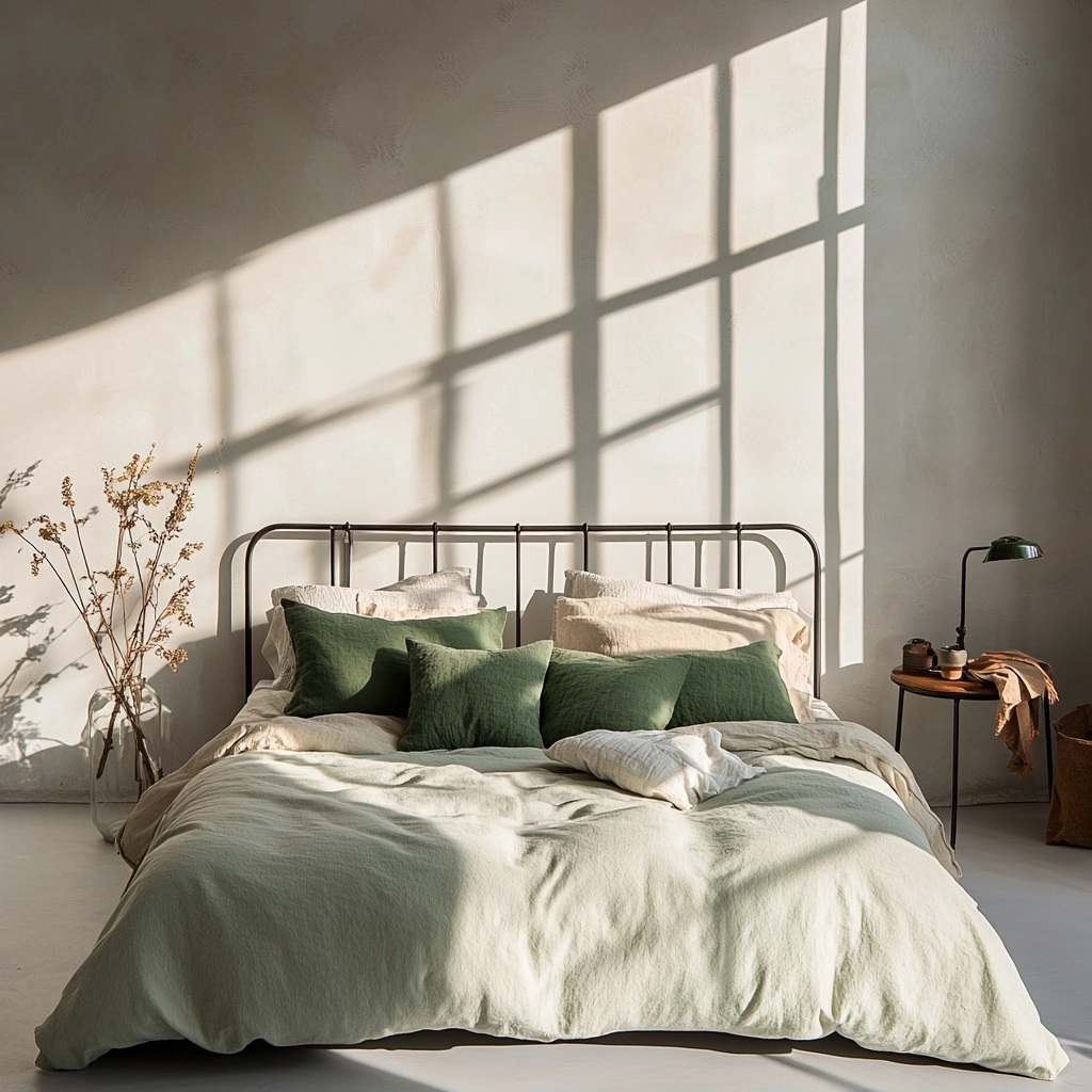 industrial farmhouse bedroom 11