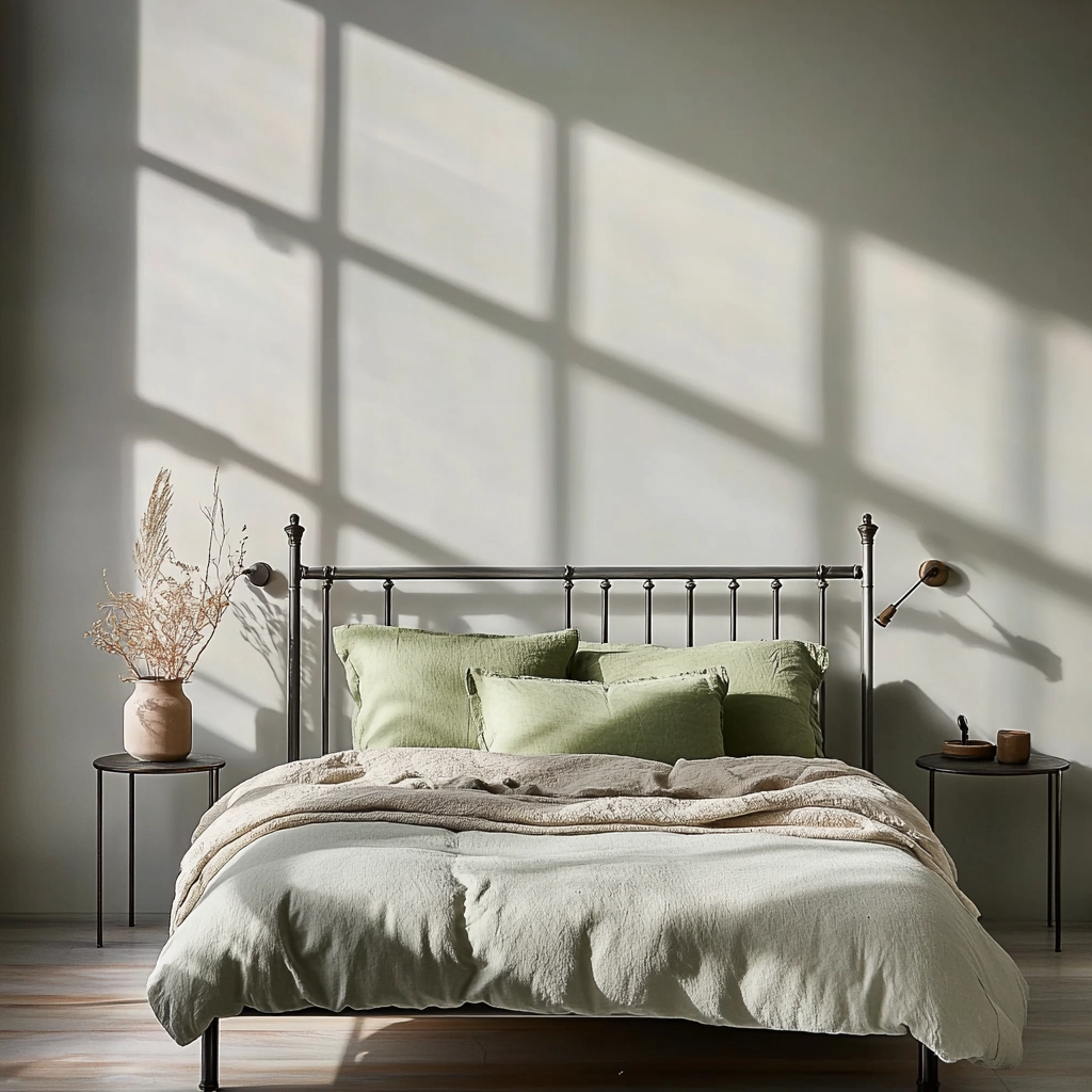 industrial farmhouse bedroom 12