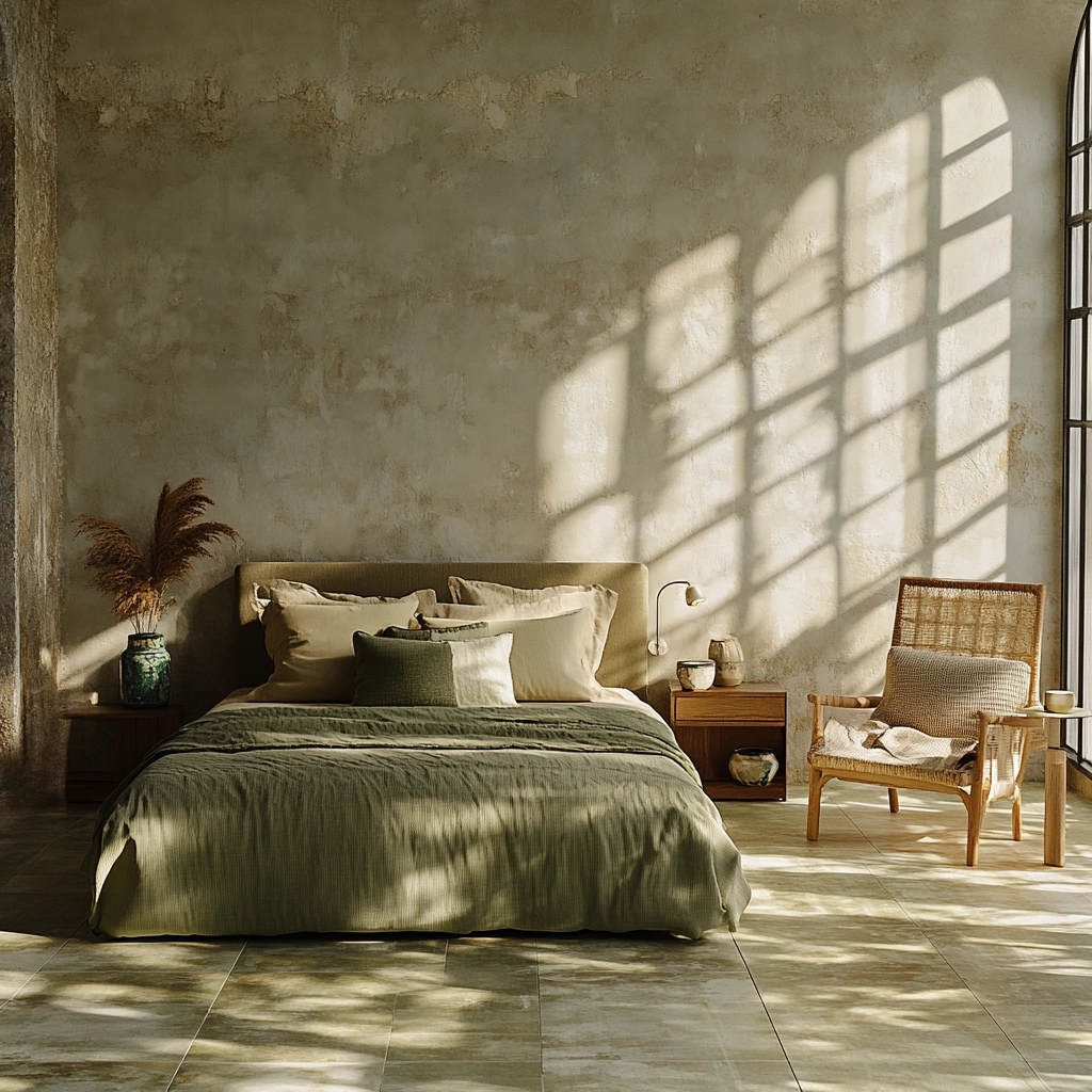 industrial farmhouse bedroom 22