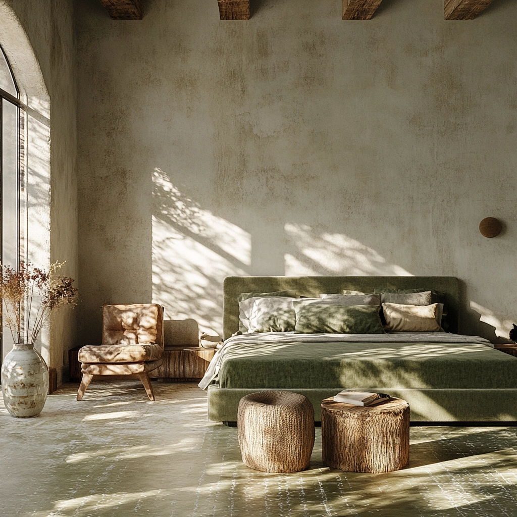 industrial farmhouse bedroom 23
