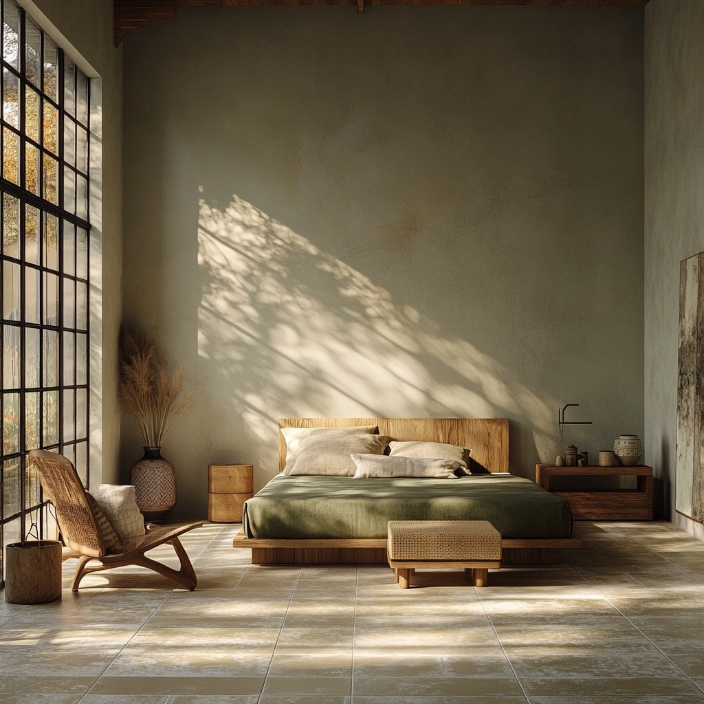 industrial farmhouse bedroom 24