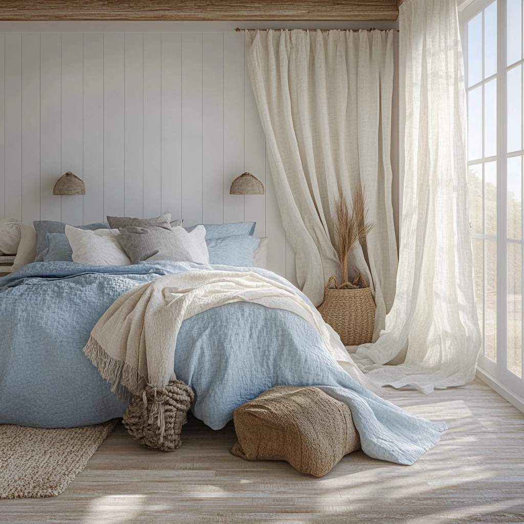 industrial farmhouse bedroom 41