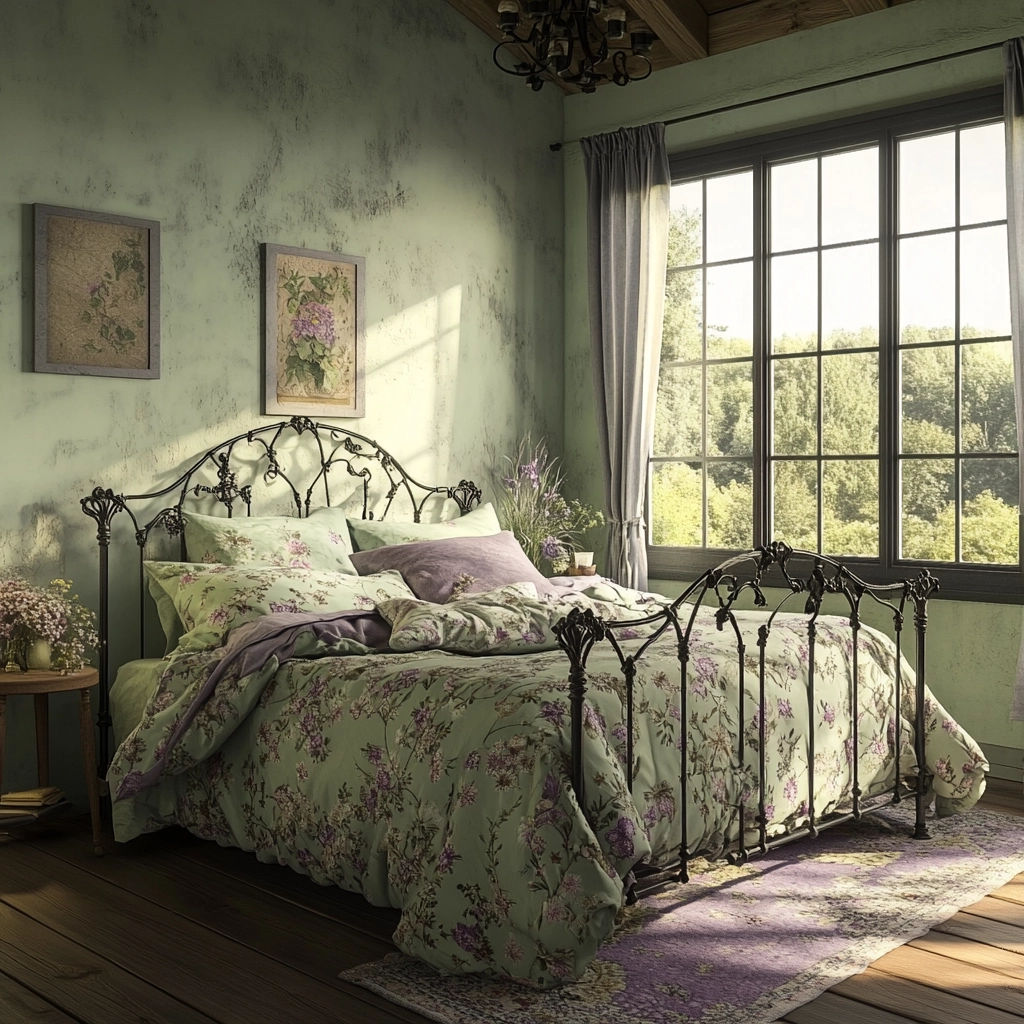 industrial farmhouse bedroom 66