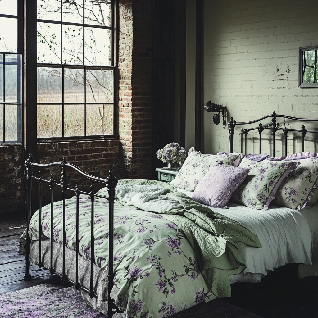 industrial farmhouse bedroom 67