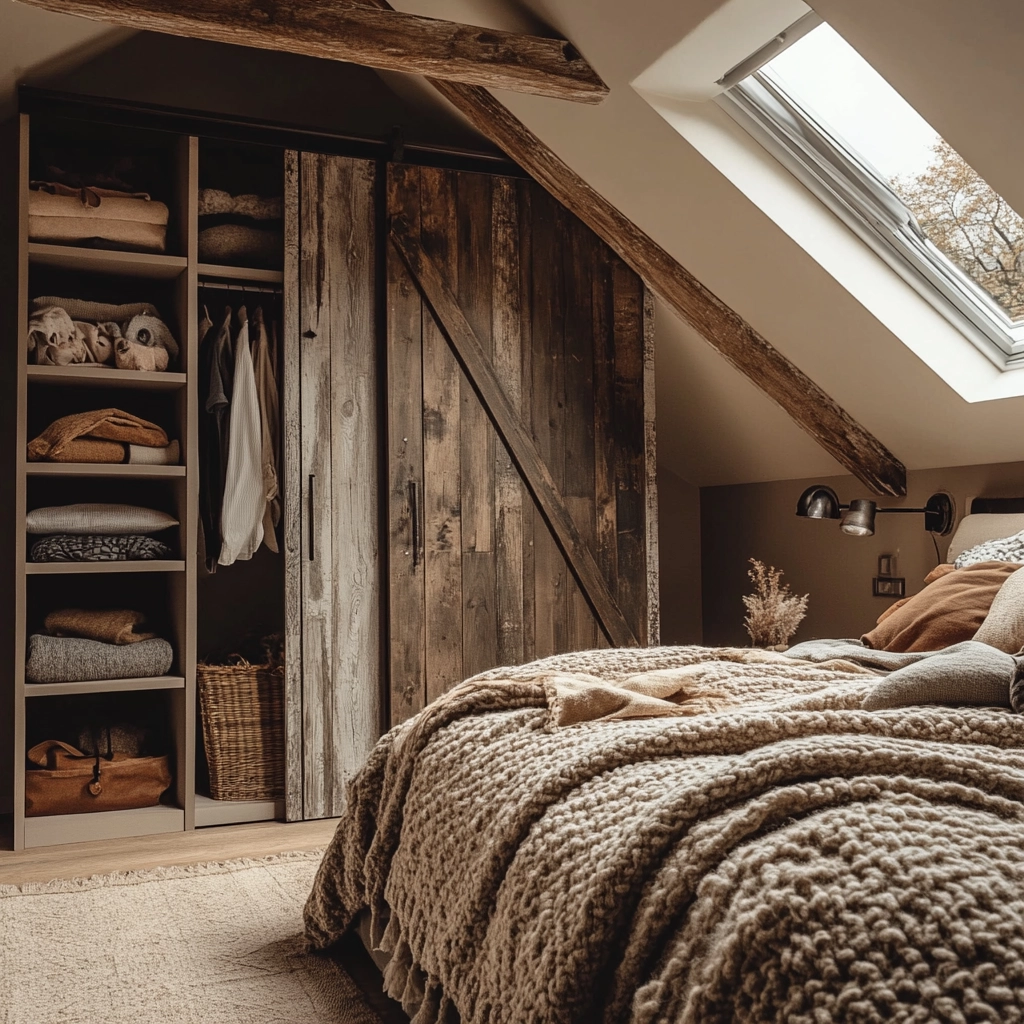 industrial farmhouse bedroom 7