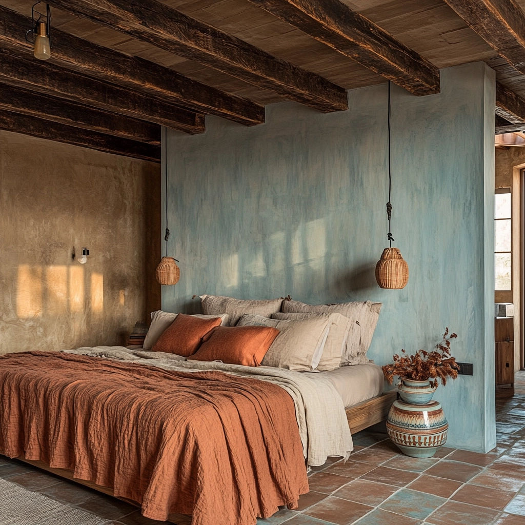 industrial farmhouse bedroom 74