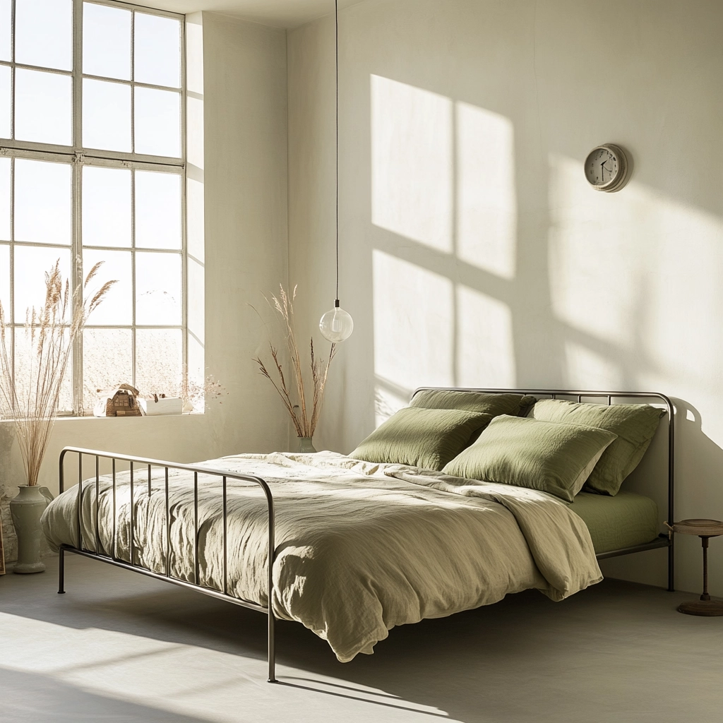 industrial farmhouse bedroom 9