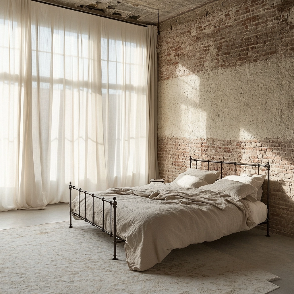 industrial farmhouse bedroom ideas 11