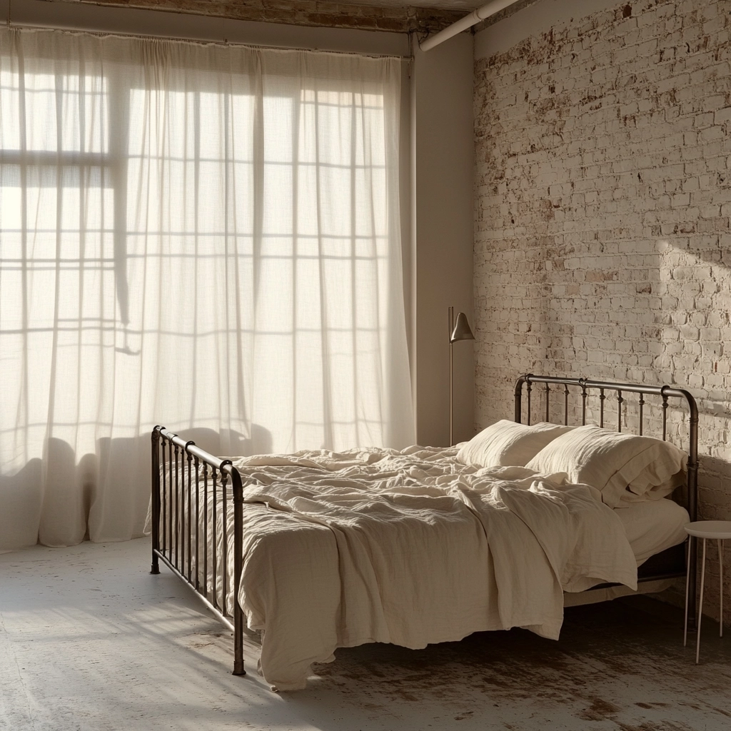 industrial farmhouse bedroom ideas 12