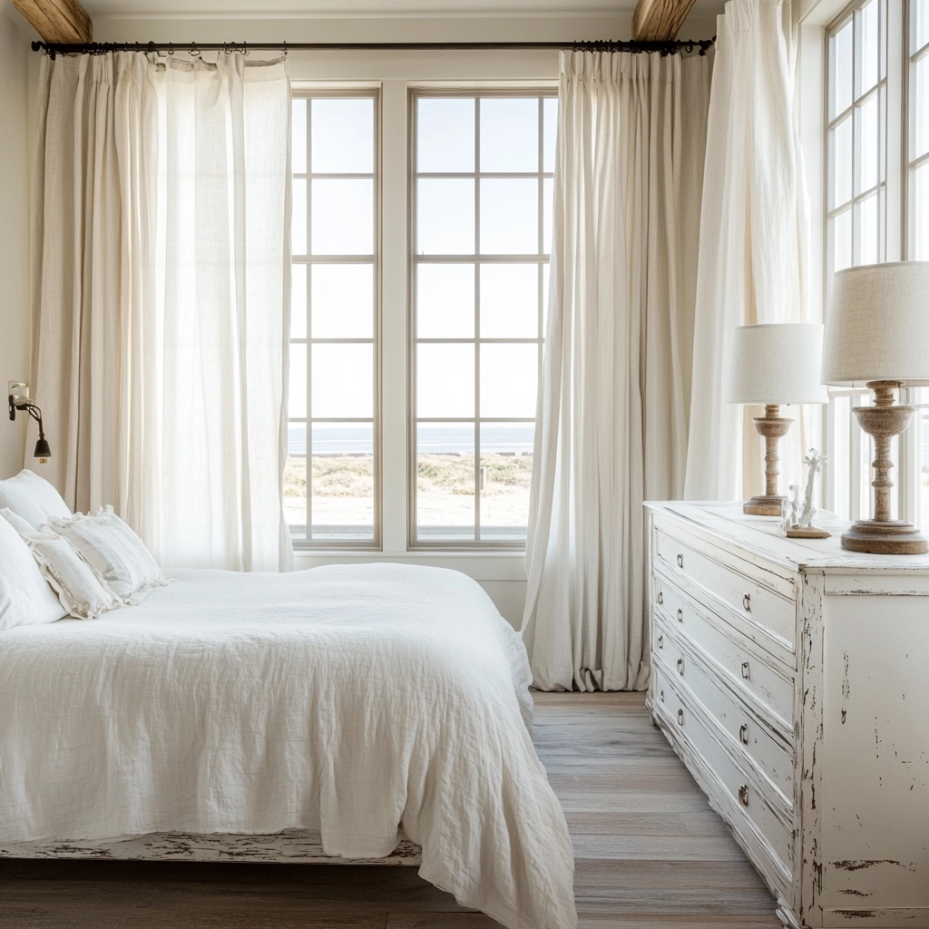 industrial farmhouse bedroom ideas 20