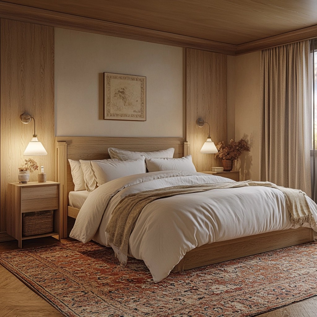 industrial farmhouse bedroom ideas 24
