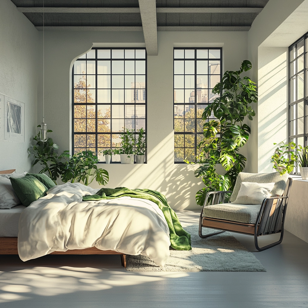 industrial farmhouse bedroom ideas 29