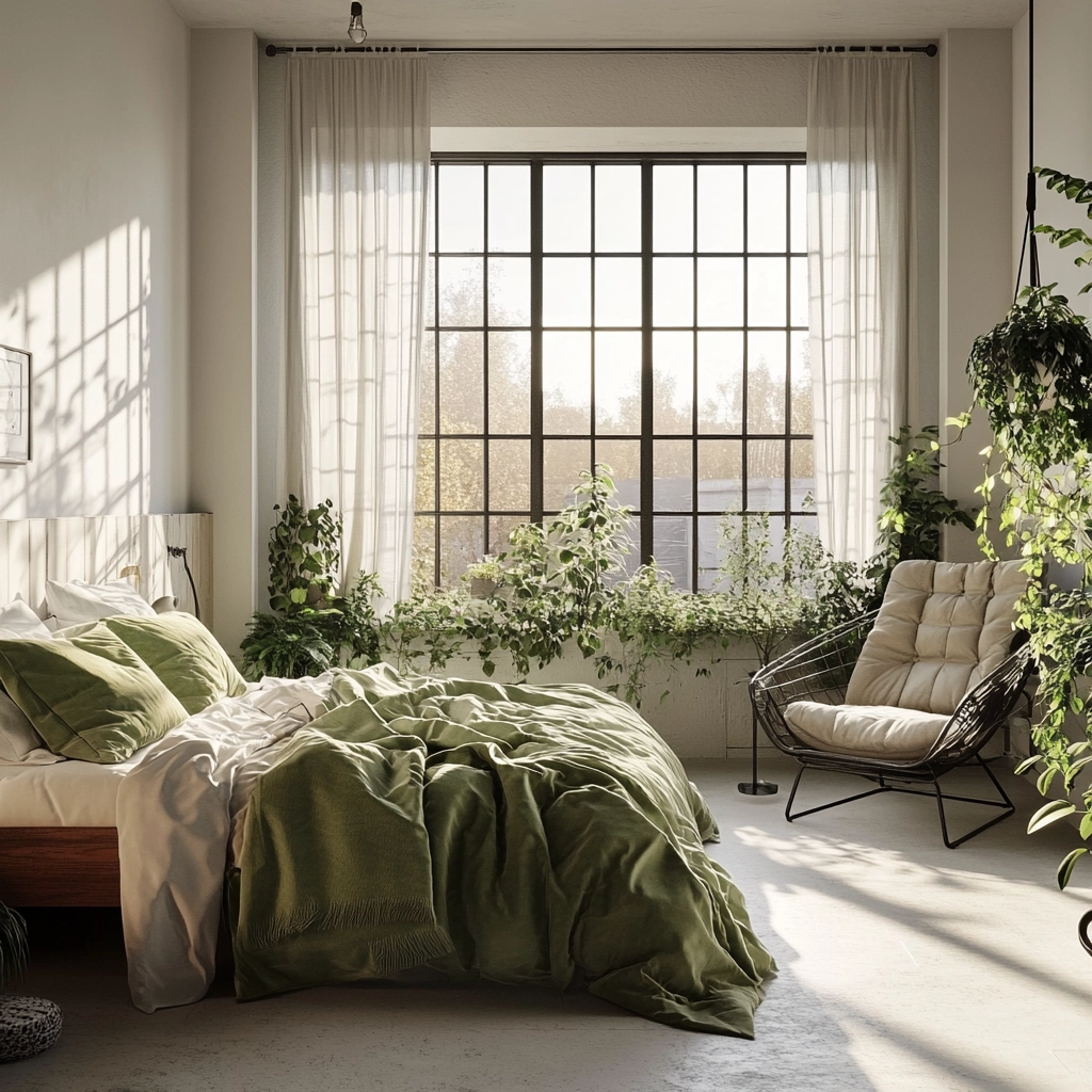 industrial farmhouse bedroom ideas 31