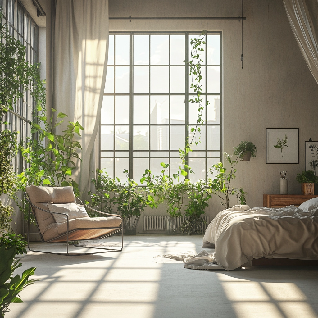 industrial farmhouse bedroom ideas 32