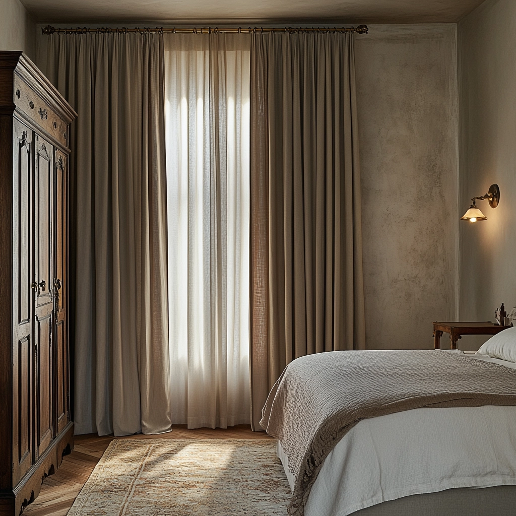 industrial farmhouse bedroom ideas 34