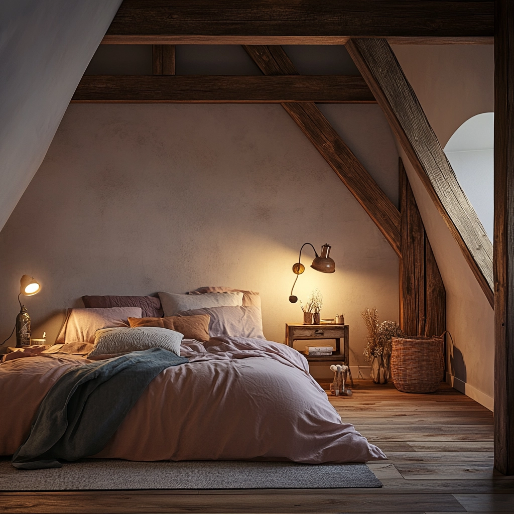 industrial farmhouse bedroom ideas 39