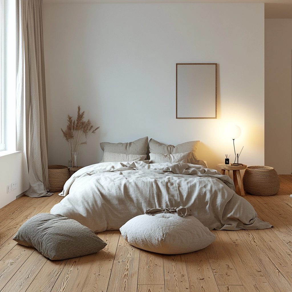 industrial farmhouse bedroom ideas 59
