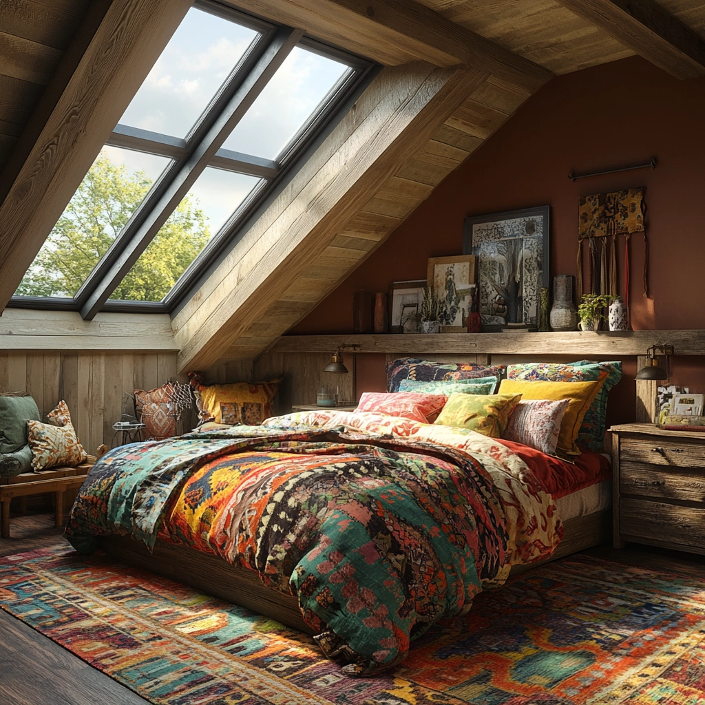 industrial farmhouse bedroom ideas 61