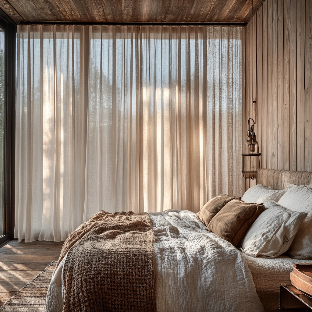 industrial farmhouse bedroom ideas 68