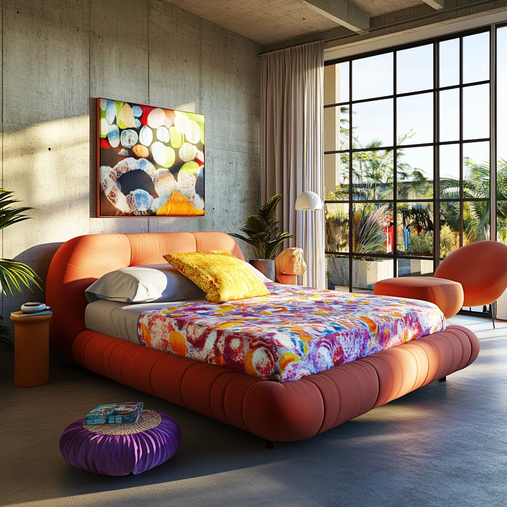 industrial farmhouse bedroom ideas 69