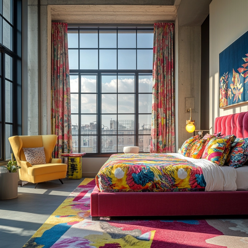 industrial farmhouse bedroom ideas 70