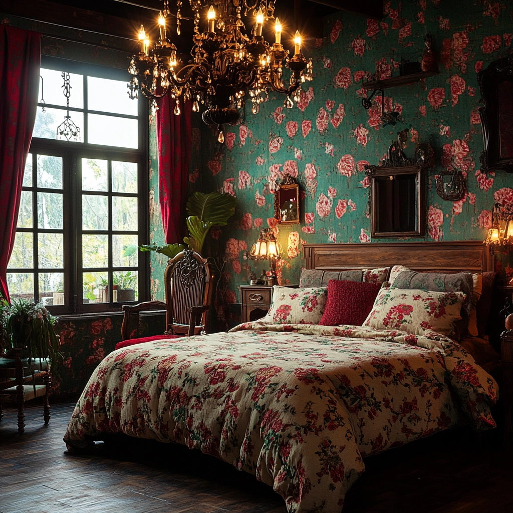 industrial farmhouse bedroom ideas 74