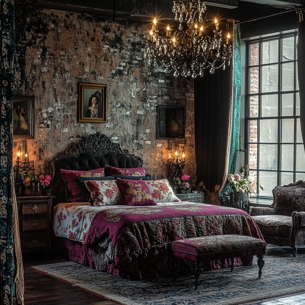 industrial farmhouse bedroom ideas 75