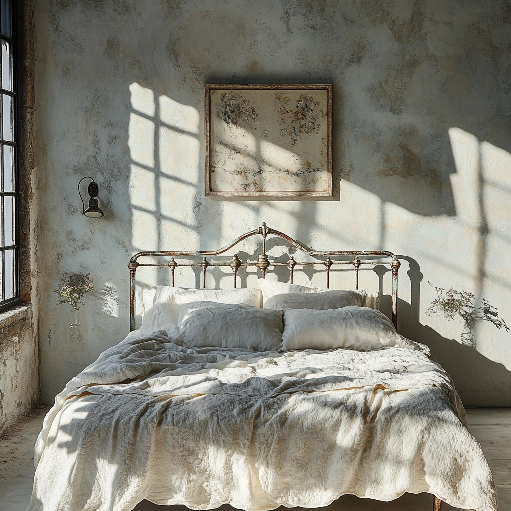 industrial farmhouse bedroom ideas 80